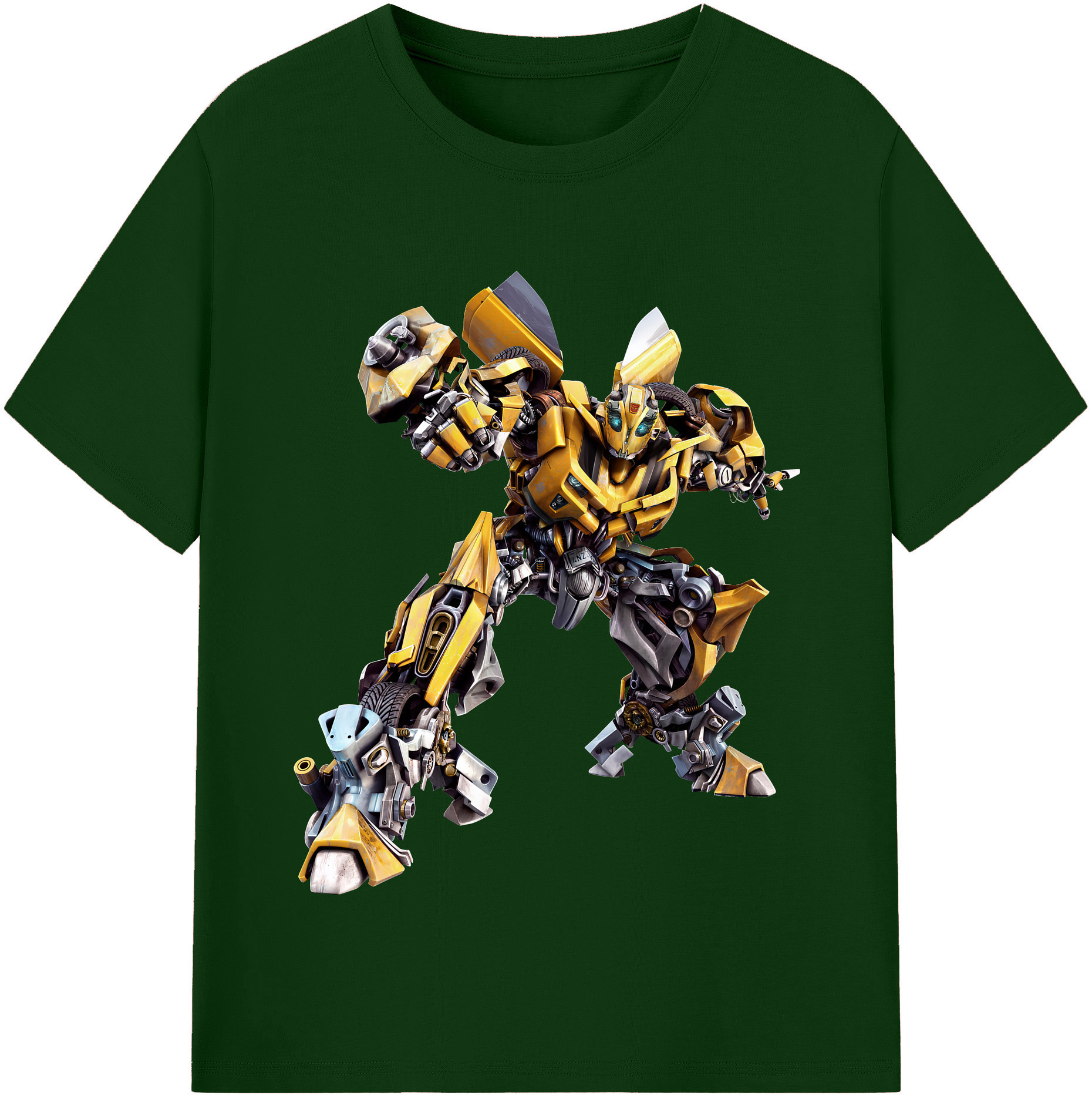 （画像用） Transformers トランスフォーマー 綿100％半袖Tシャツ（フロントプリント）